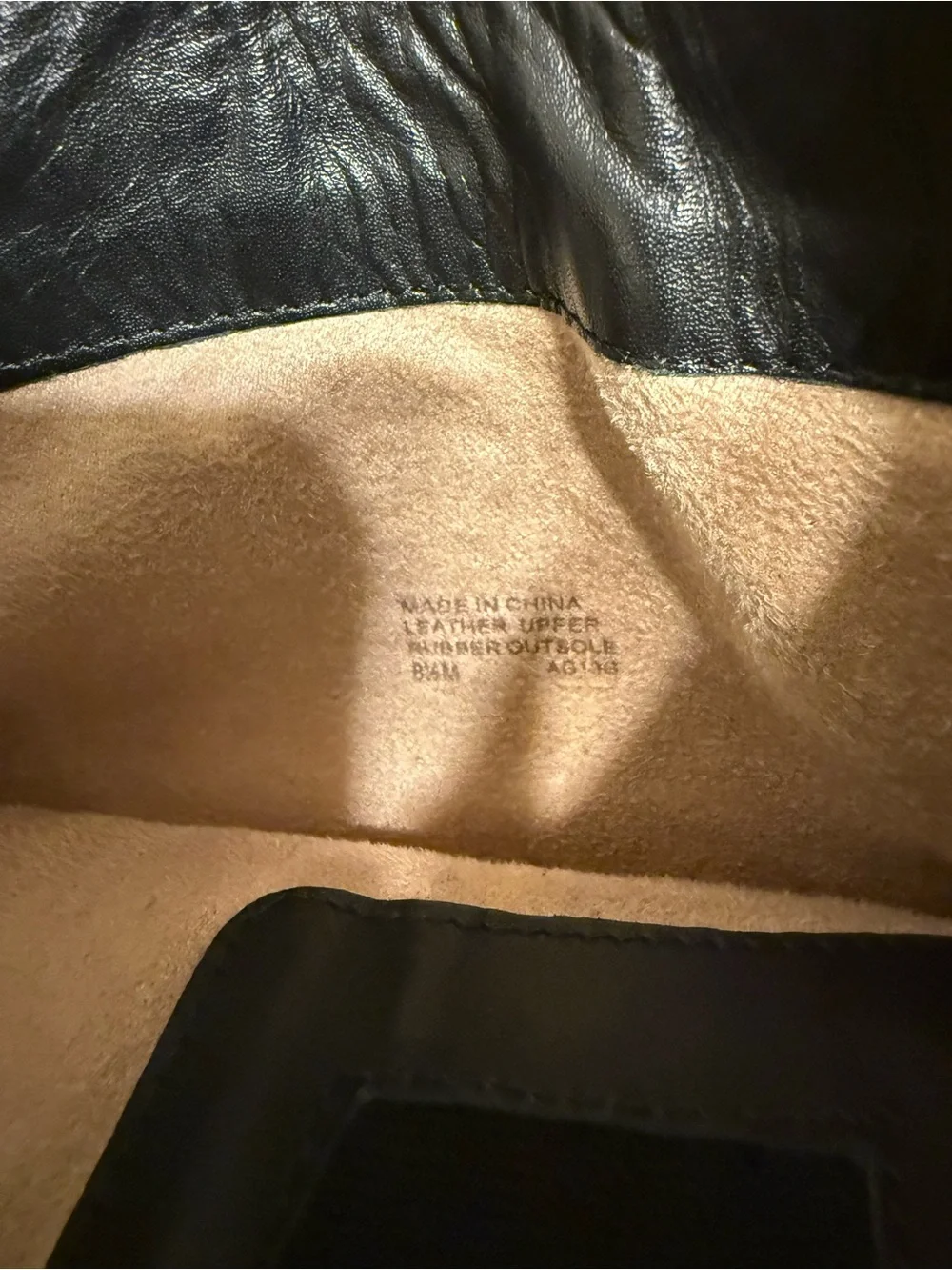Michael Kors Black Leather Knee High Boots with Gold Accents
